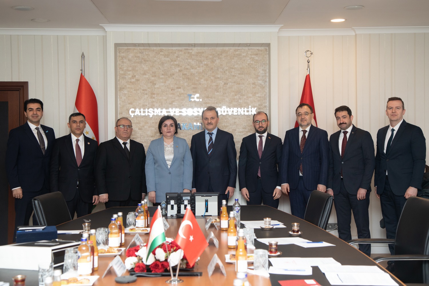 Tacikistan Heyetinden SGK’ye Ziyaret